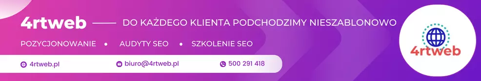 skorzystaj z oferty SEO 4rtweb
