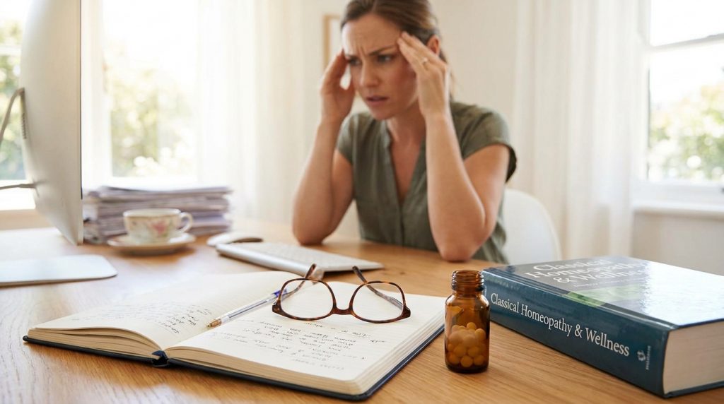 Dlaczego przewlekły stres wywołuje objawy fizyczne i jak pomaga homeopatia klasyczna?