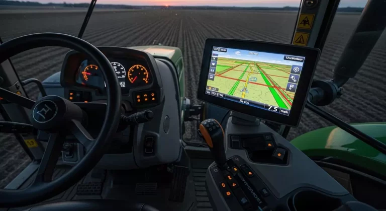 Nawigacja gps do starszego traktora. czy warto montować systemy jazdy równoległej w ciągnikach typu ursus czy zetor?
